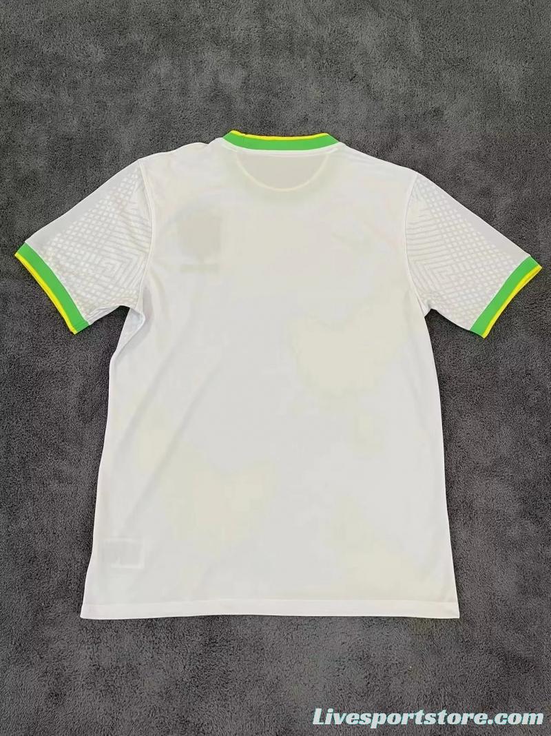 2022 Brazil White Training Jersey