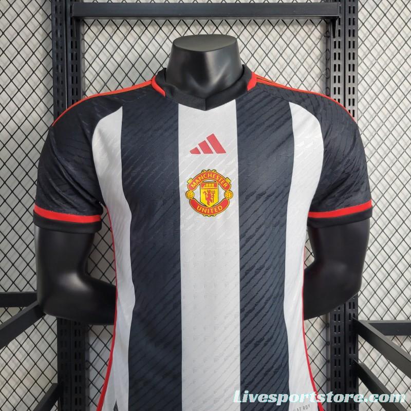 Player Version 23-24 Manchester United Training Jersey