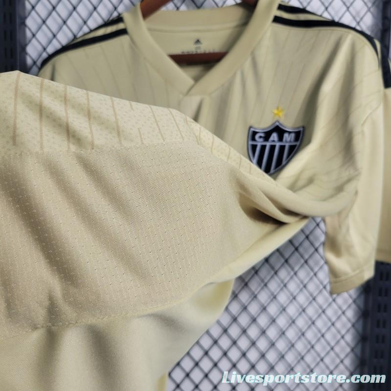 22-23 Atletico Mineiro Third Yellow Jersey