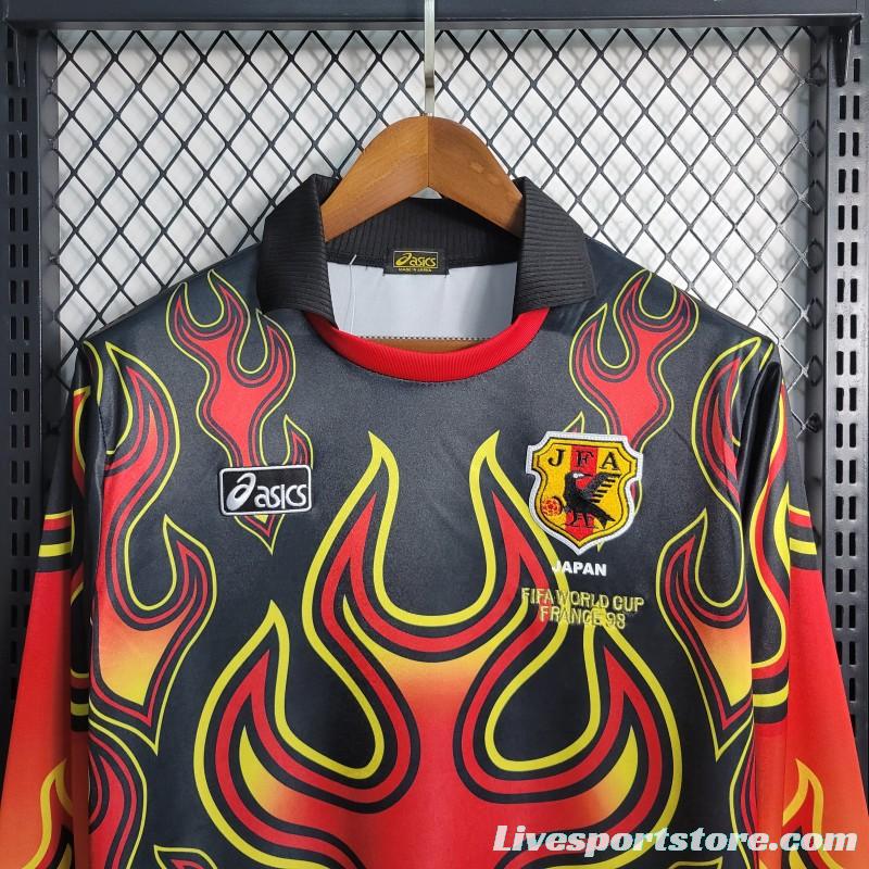 Retro 1998 Japan Goalkeeper Red Flame Jersey