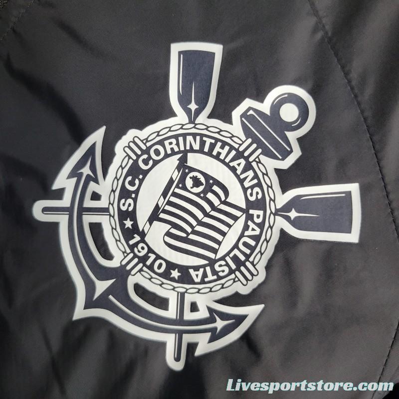 22-23 Corinthians Black Windbreaker