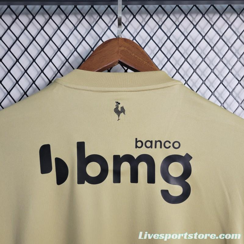 22-23 Atletico Mineiro Third Yellow Jersey