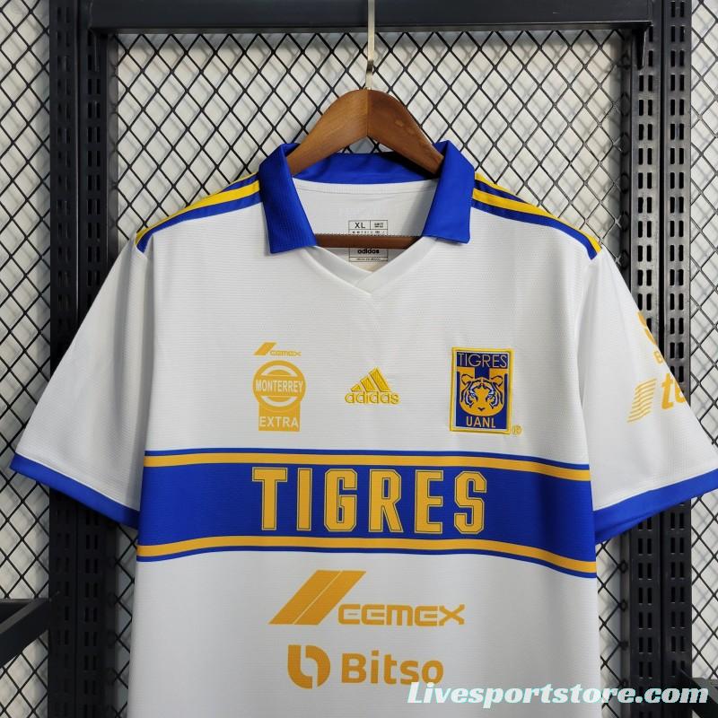 22-23 Tigres UANL Third White Jersey