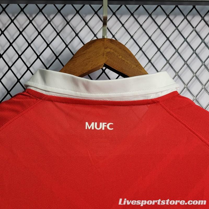 Retro 10-11 Manchester United Home Jersey