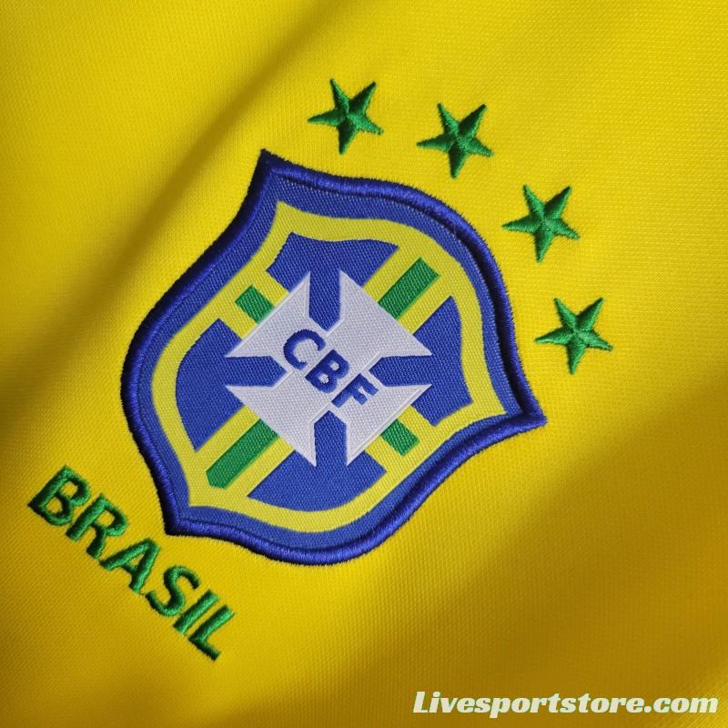 Retro1997 Brazil Home Jersey