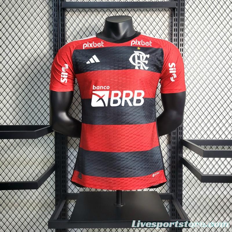 Player Version 23/24 Flamengo With All Sponsors+Patches