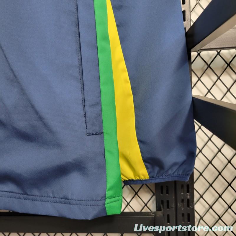 2023 Brazil Royal Blue Windbreaker