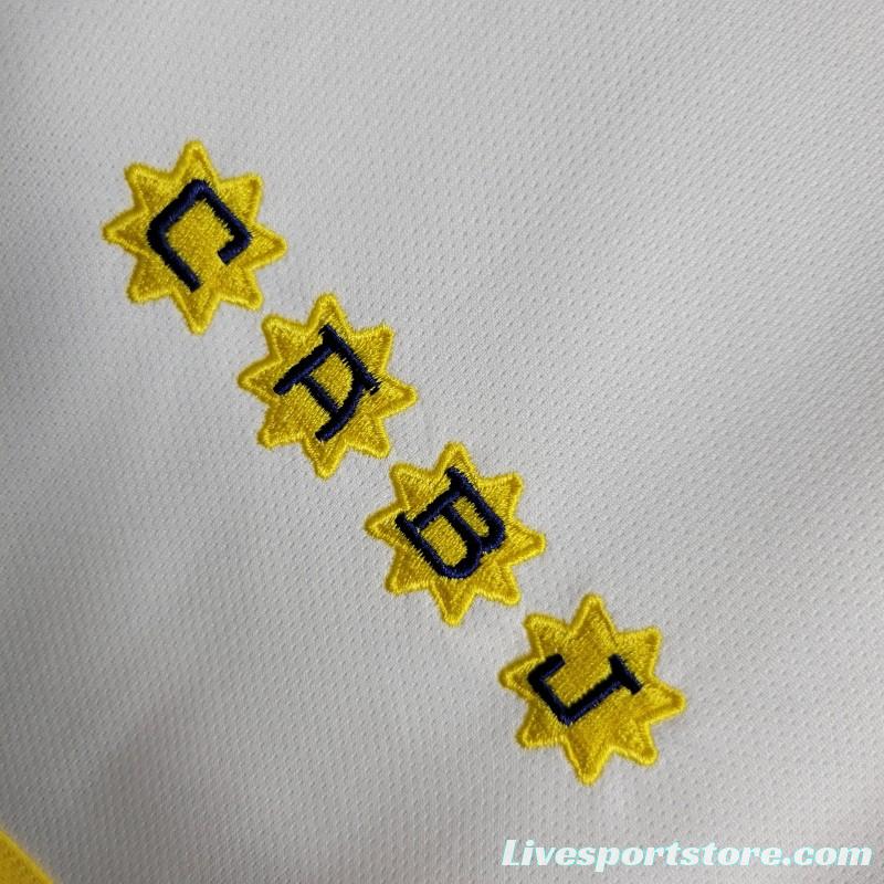 22-23 Boca Juniors Away White Jersey