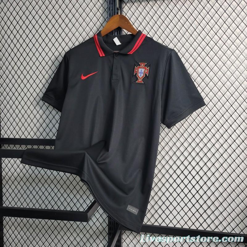 23-24 PORTUGAL BLACK POLO Jersey