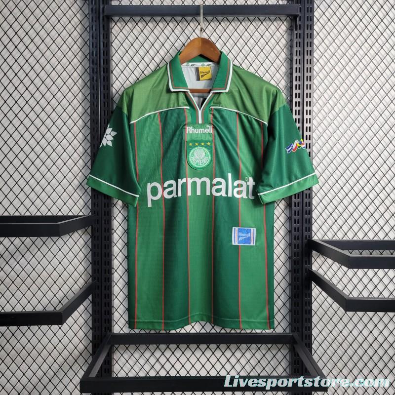 Retro 1999 Palmeiras Copa Libertadores Champion Home Jersey