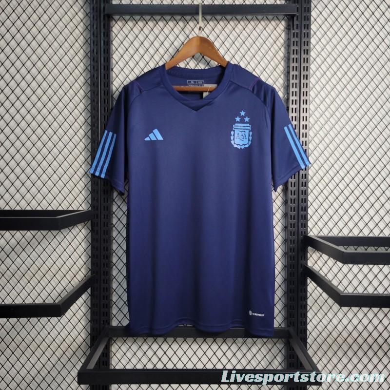 2023 Argentina Training Navy Jersey