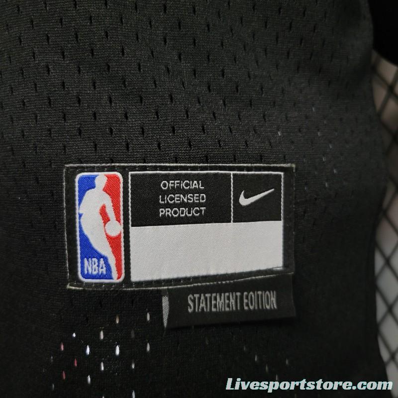 NBA Bull Stadium Black Jersey