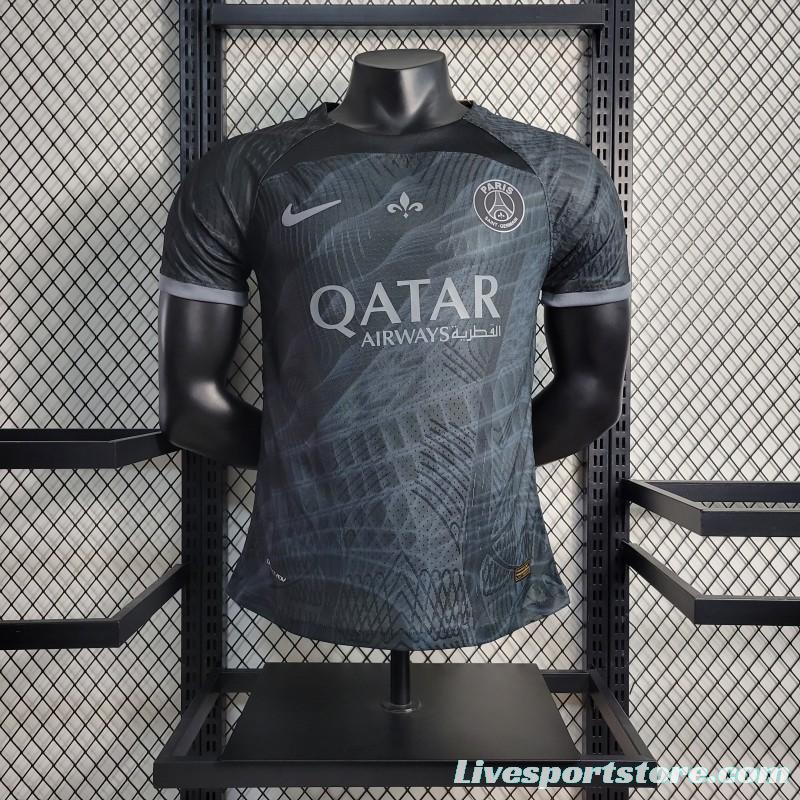 Player Version 23-24 PSG Black Special Jersey