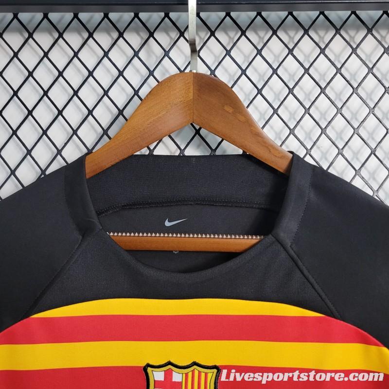 23-24 Barcelona Black Training Jersey