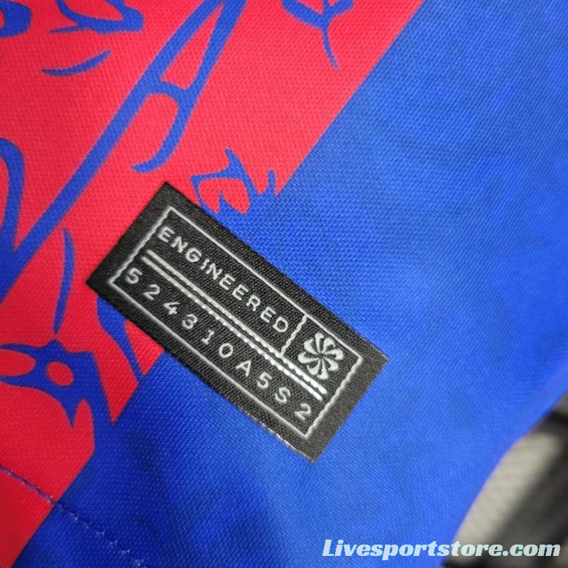 23-24 Barcelona Blue Training Jersey