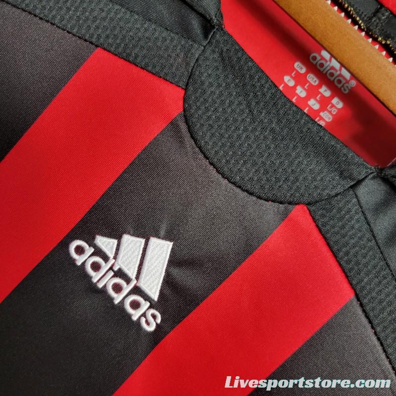 Retro Long Sleeve 2006-07 AC Milan Home Jersey