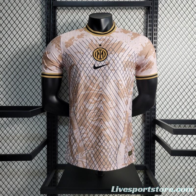 Player Version 23-24 Inter Milan Special Edition Brown Jersey