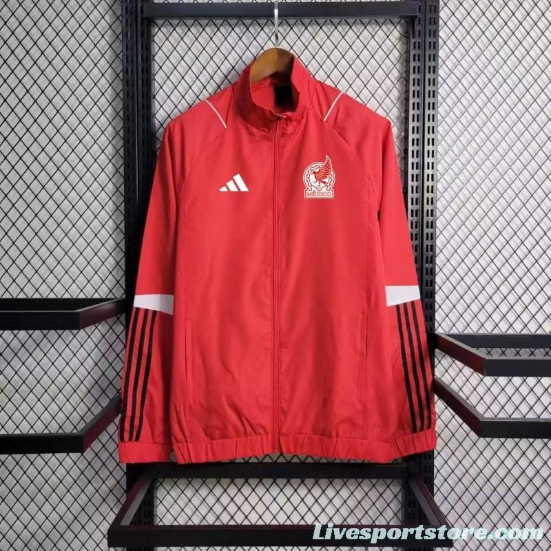 2023 Mexico Red Windbreaker