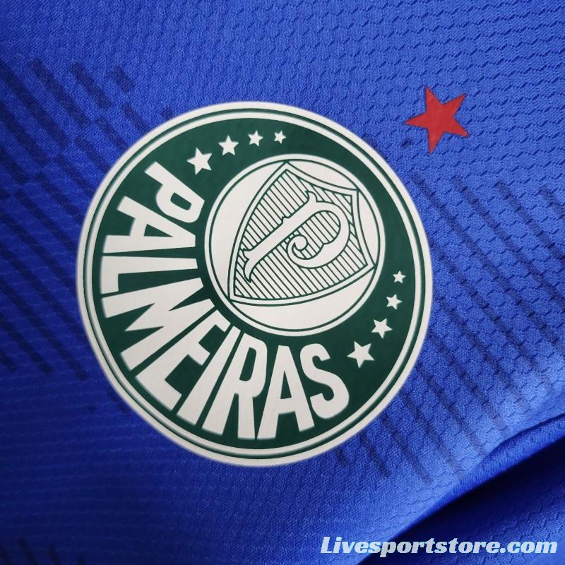 23-24 Palmeiras Dark Blue Goalkeeper Jersey