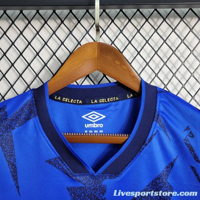 2023 El Salvador Home Soccer Jersey