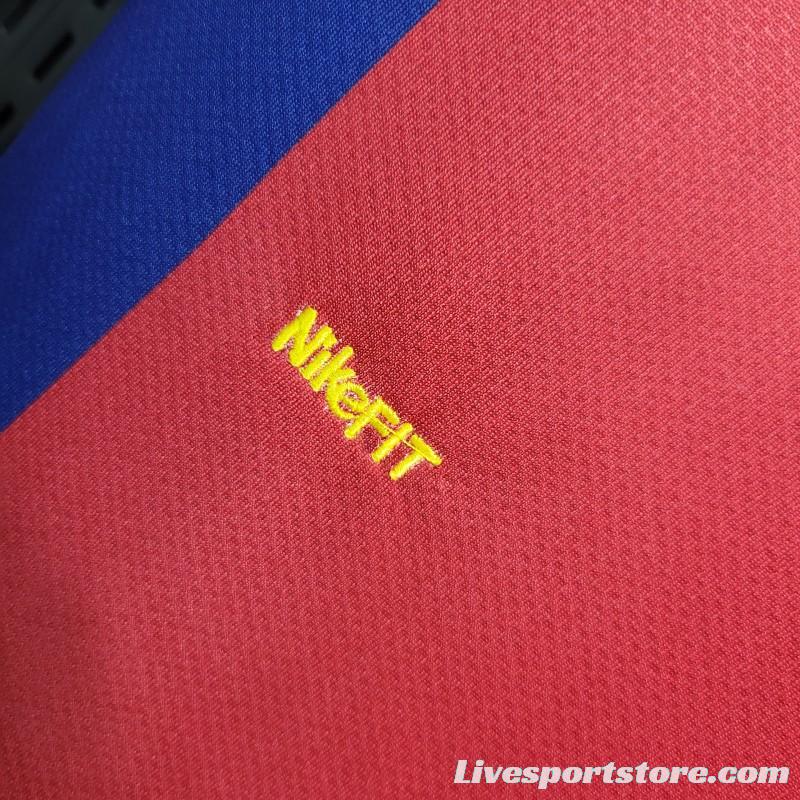 Retro 07-08 Barcelona Home Soccer Jersey