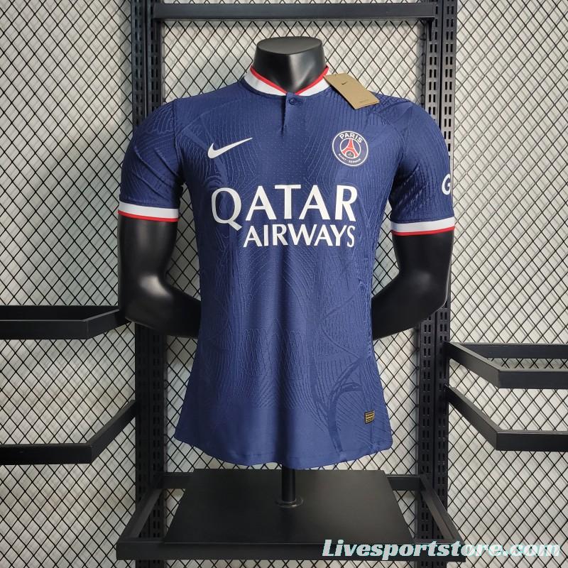 Player Version 23-24 PSG Navy Training Jersey