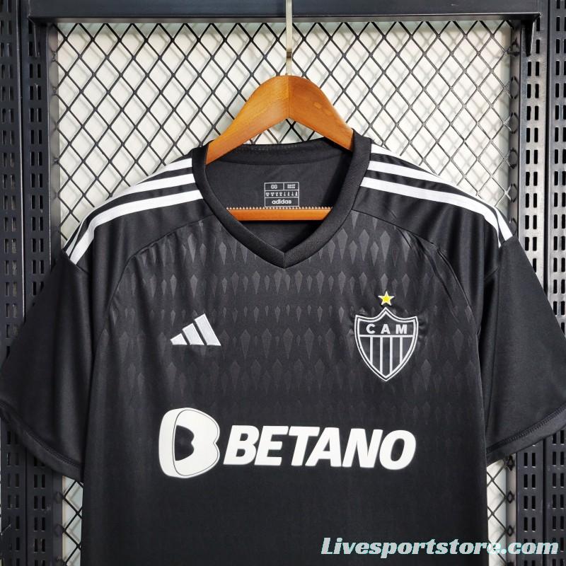 23-24 Atletico Mineiro Black Goalkeeper Jersey