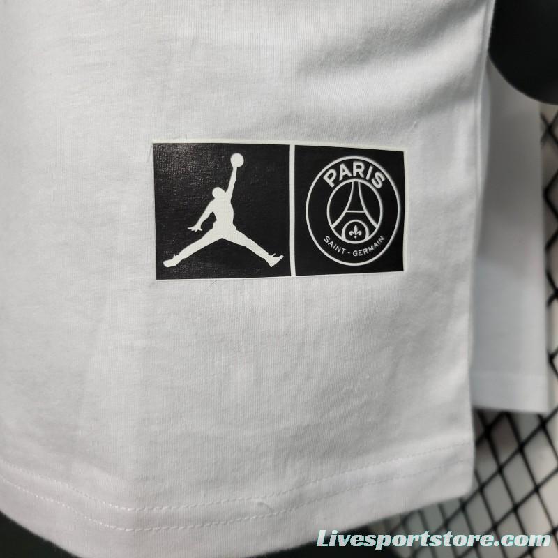 2023 NIKE PSG White T-shirts