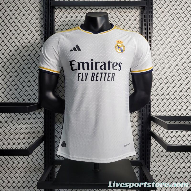 Player Version 23-24 Real Madrid Home Jersey