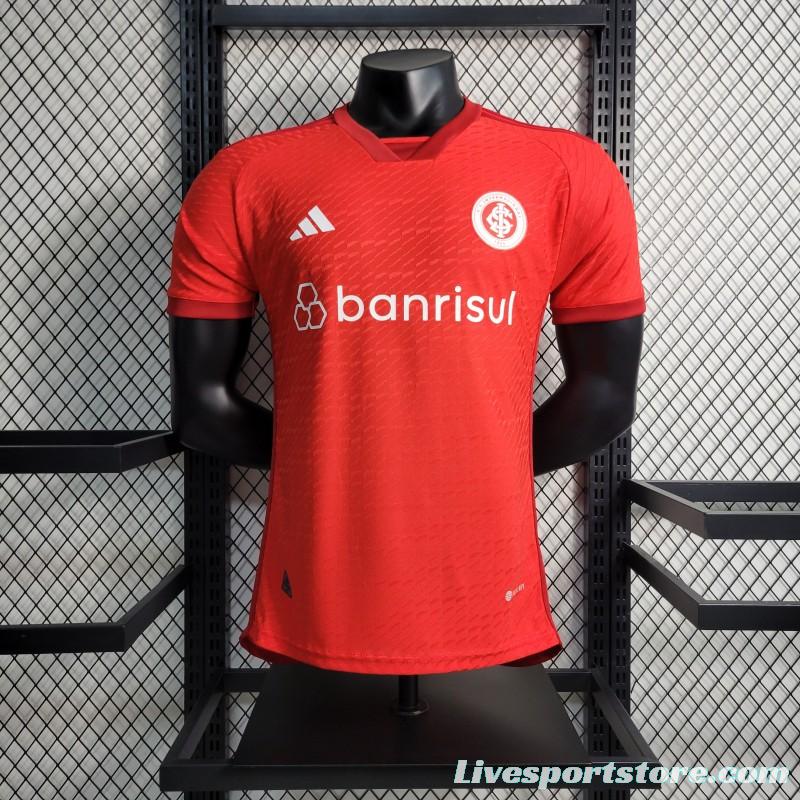 Player Version 23-24 SC Internacional Home Jersey