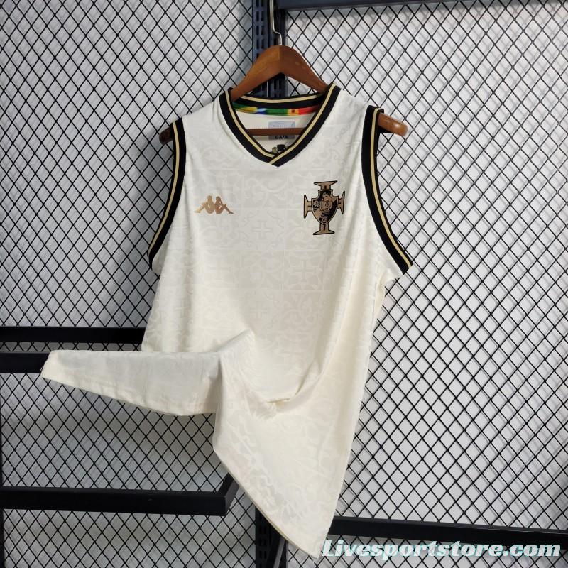 23-24 Vasco Da Gama White Vest Jersey