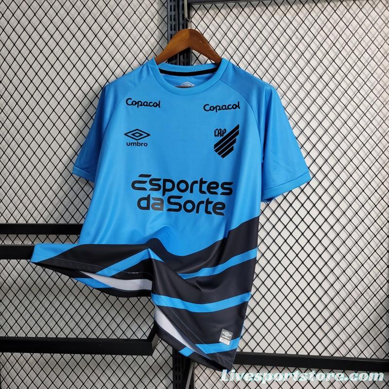 23-24 Athletico Paranaense Third Blue Jersey