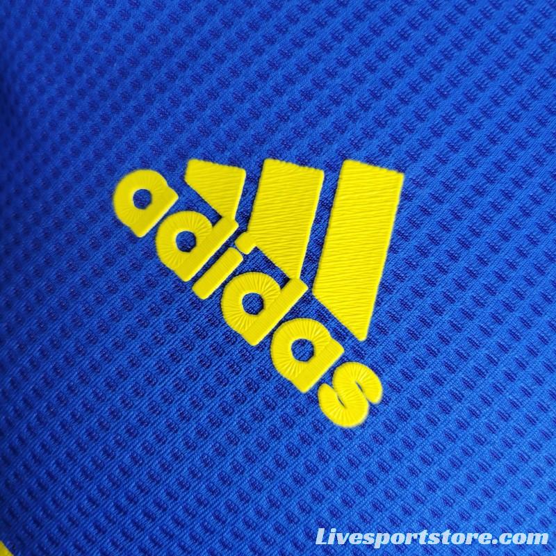 Player Version 23-24 Boca Juniors Home Soccer Jersey