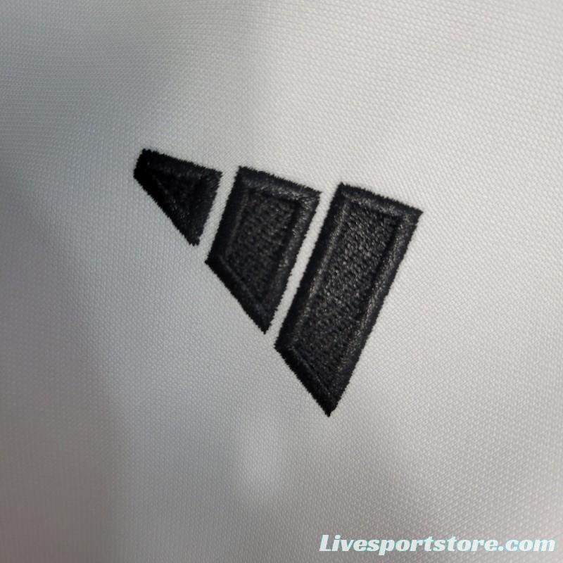 23-24 Sao Paulo White Full Zipper Training Jacket