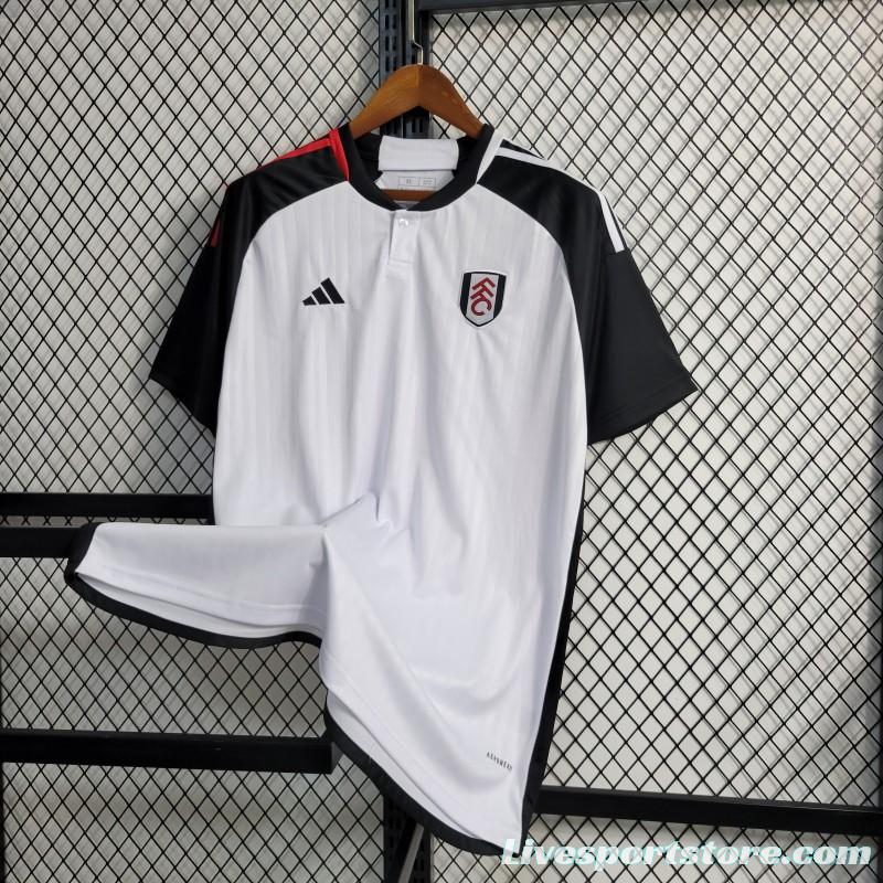 23-24 Fulham Home Soccer Jersey