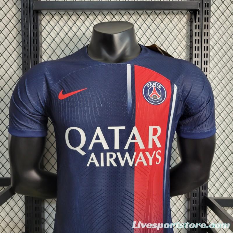 23-24 Player PSG Home Player Soccer Jersey