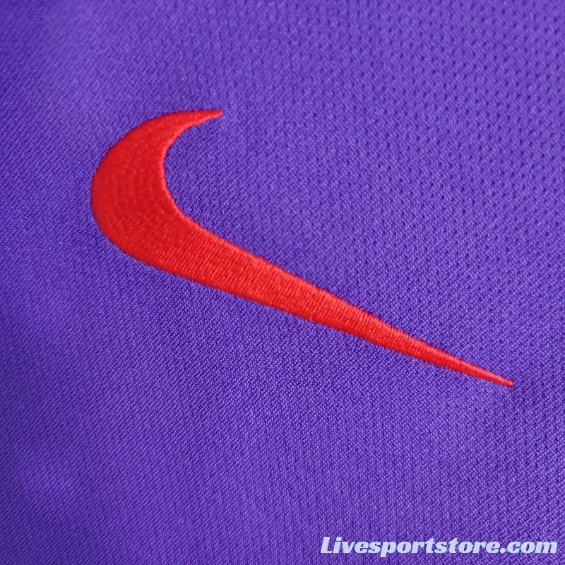 23-24 PSG Purple Training Jersey