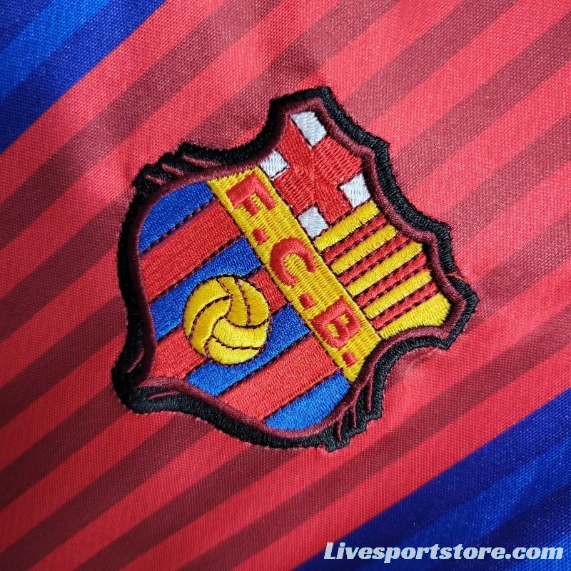 Retro 91/92 Barcelona Home Jersey