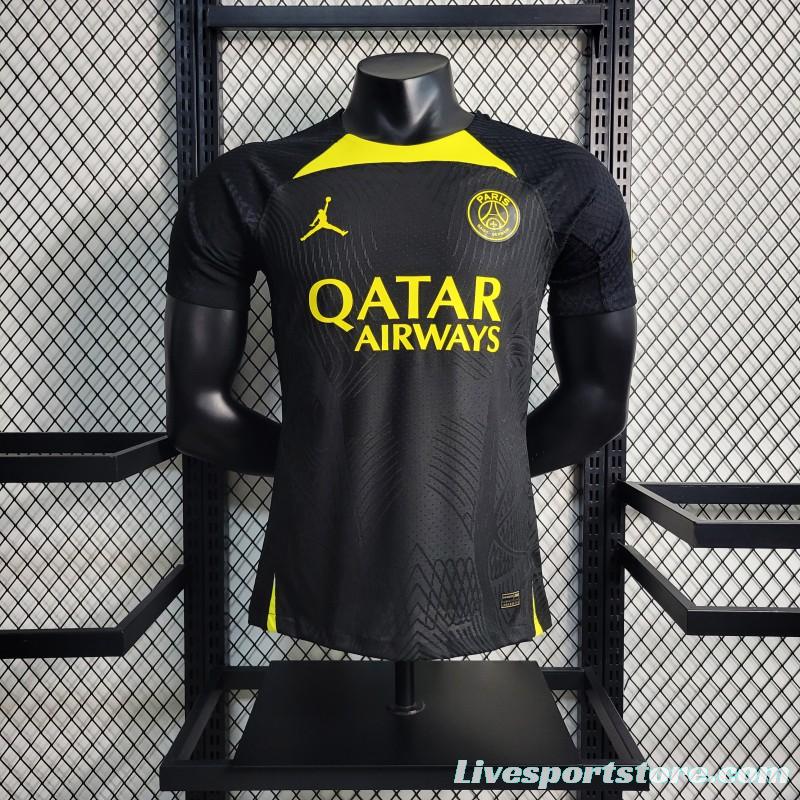 Player Version 23-24 PSG Black Training Jersey