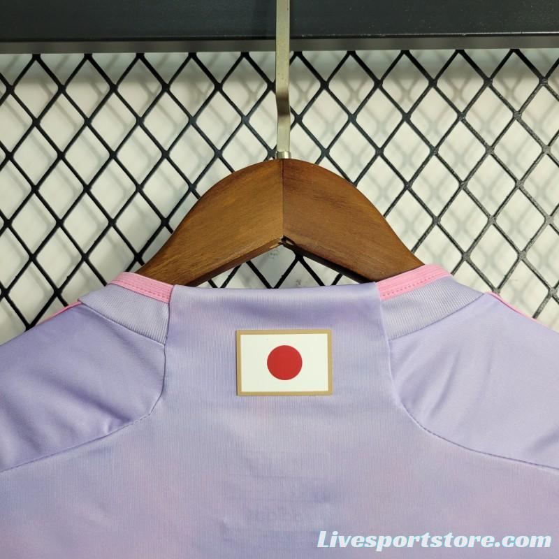 2023 Women Japan Away Pink Jersey