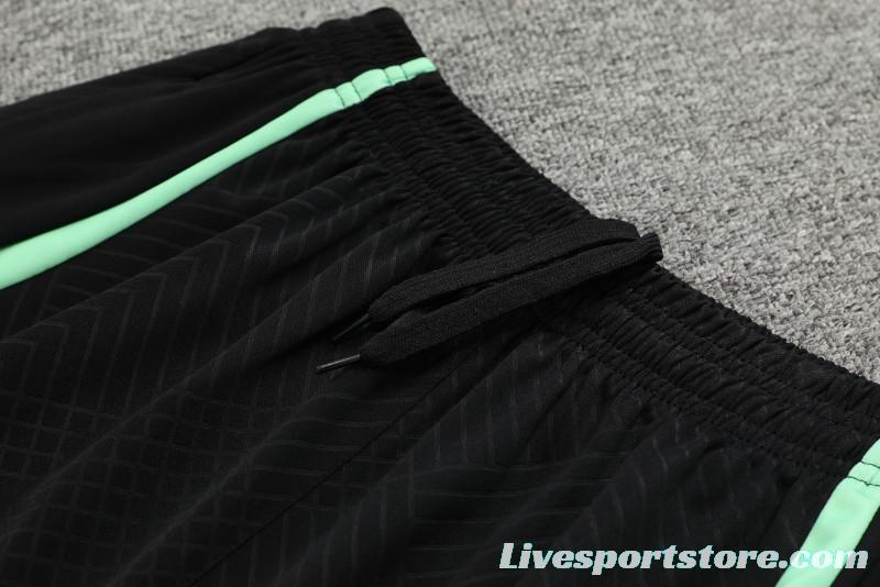 23-24 Liverpool Black Vest Jersey+Shorts