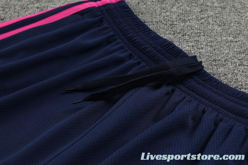 23-24 Arsenal Blue/Navy Short Sleeve+Shorts