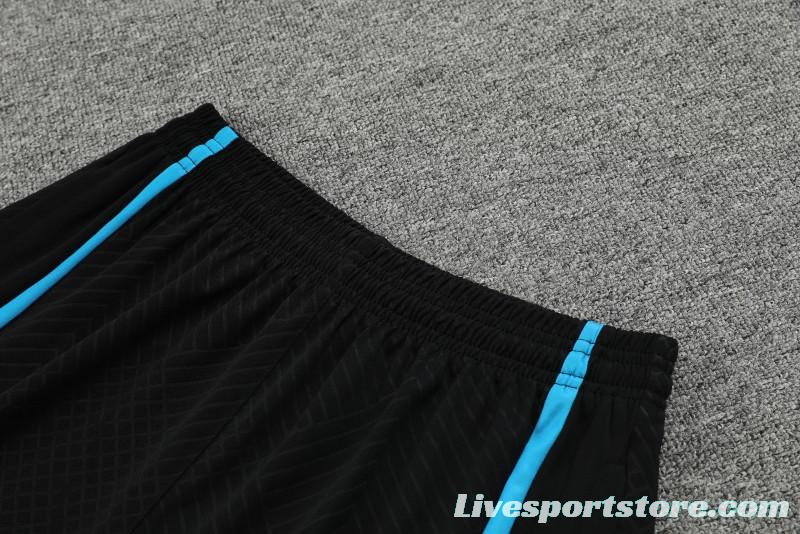 23-24 Inter Milan Black/Blue Vest Jersey+Shorts