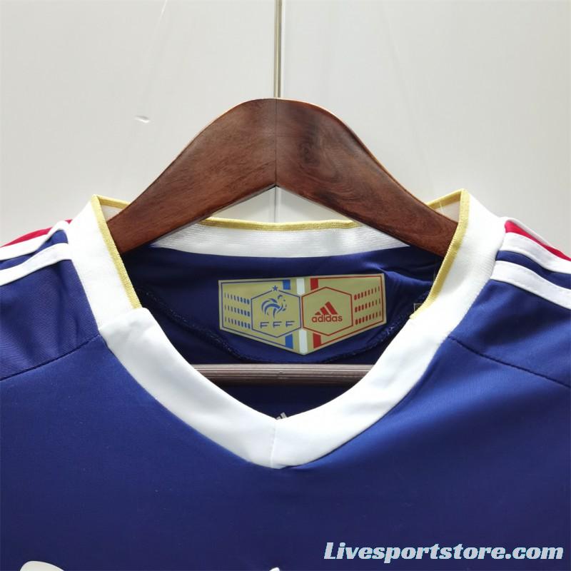 Retro 2010 France Home Jersey