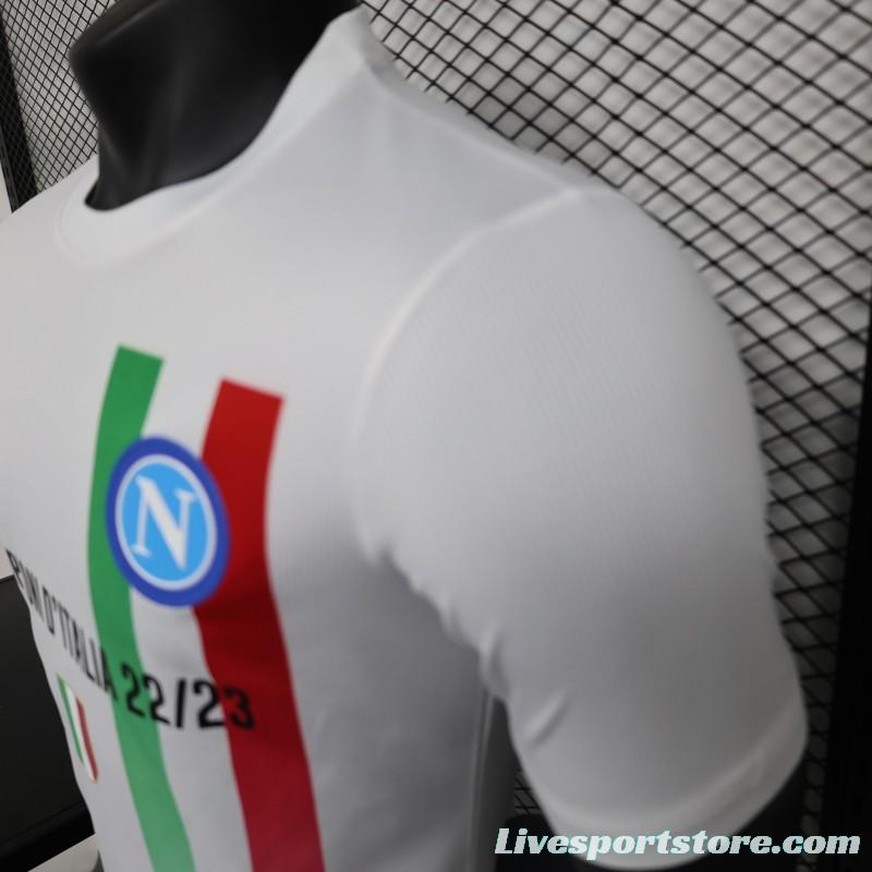 Player Version 23/24 Napoli White T-Shirts