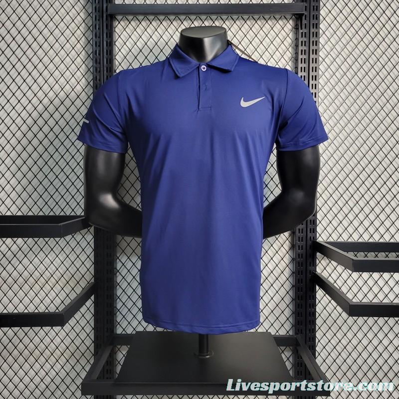 2023 Nike POLO Navy Shirt  L-XXL