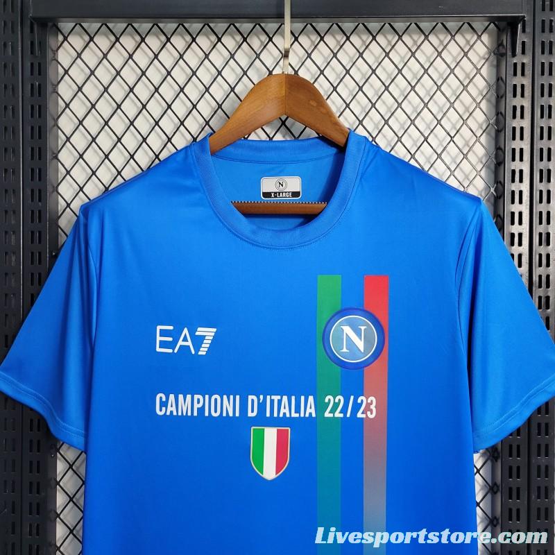 23-24 Napoli Champions Version Jersey