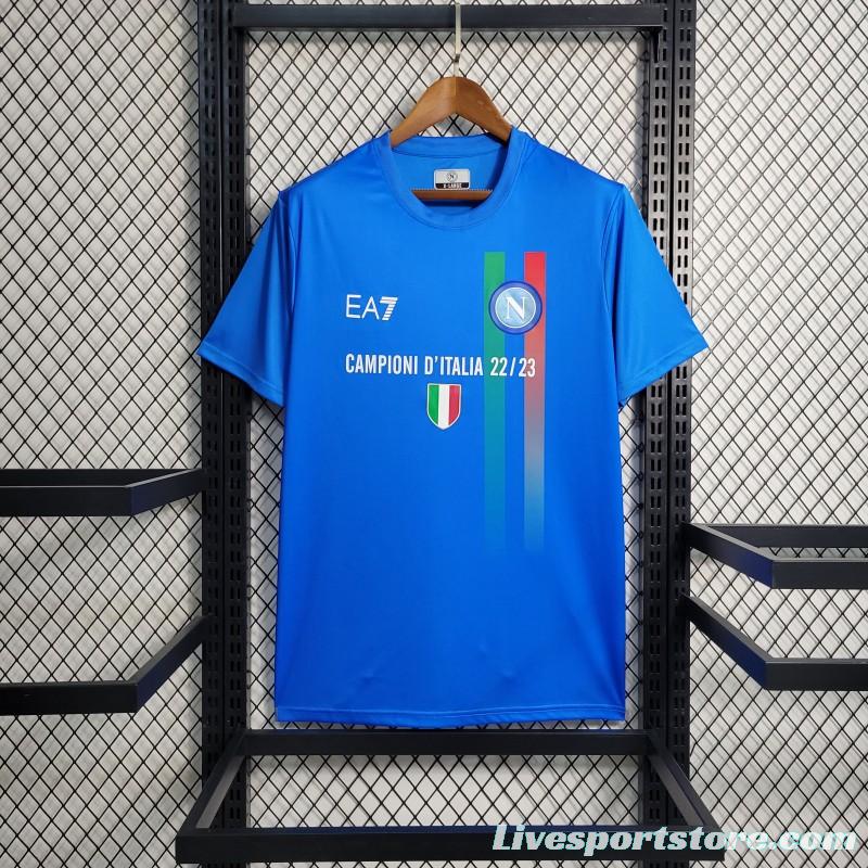 23-24 Napoli Champions Version Jersey