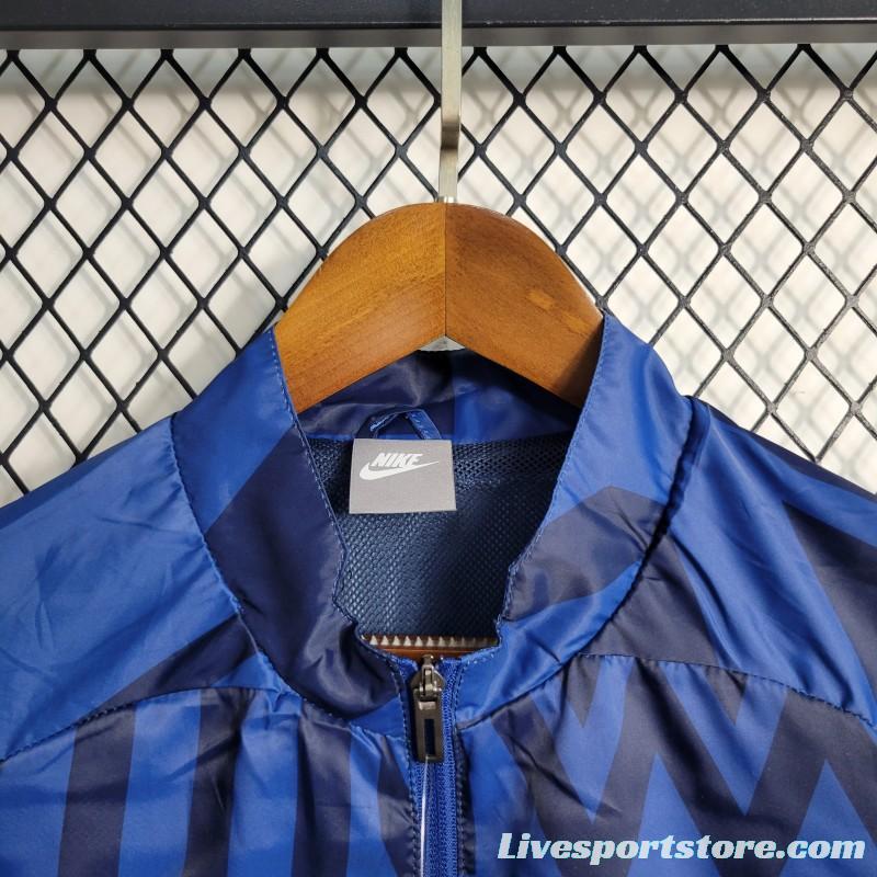 23-24 Tottenham Hotspur Navy Windbreaker