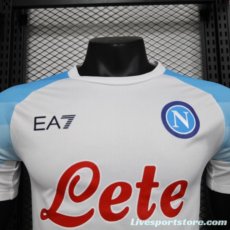 Player Version SSC Napoli Face Game Victor Osimhen Champion Jersey